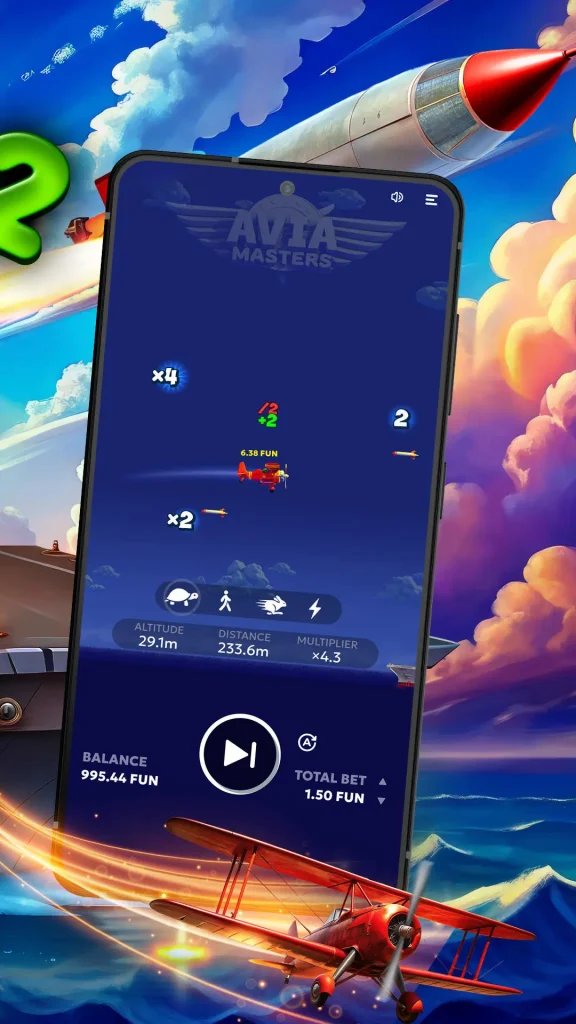 Aviamasters app en el celular